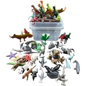 Assorted Animal and Dinosaur Figurines